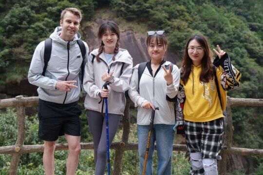 Hiking with Students