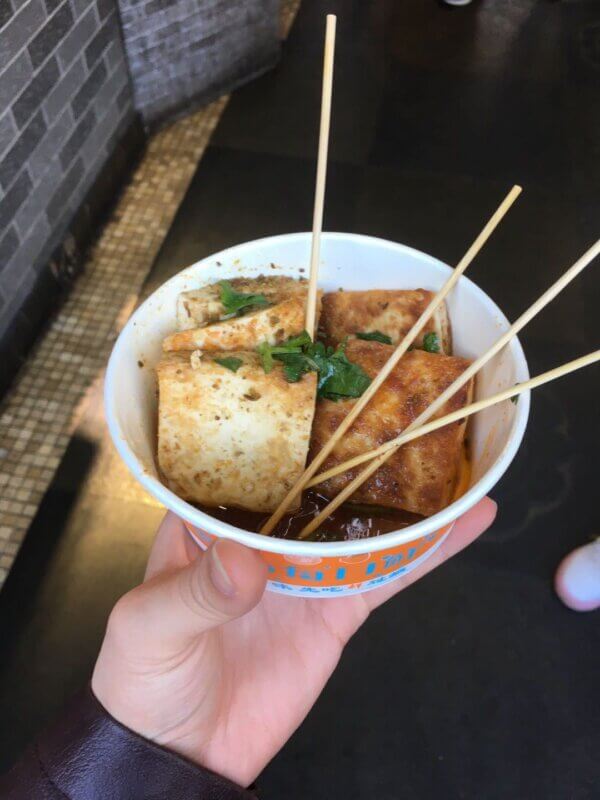 Vegetarian Street Food - Tofu